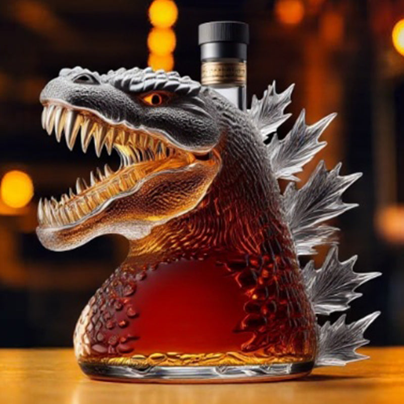 Glosrity Godzilla Whiskey Bottle