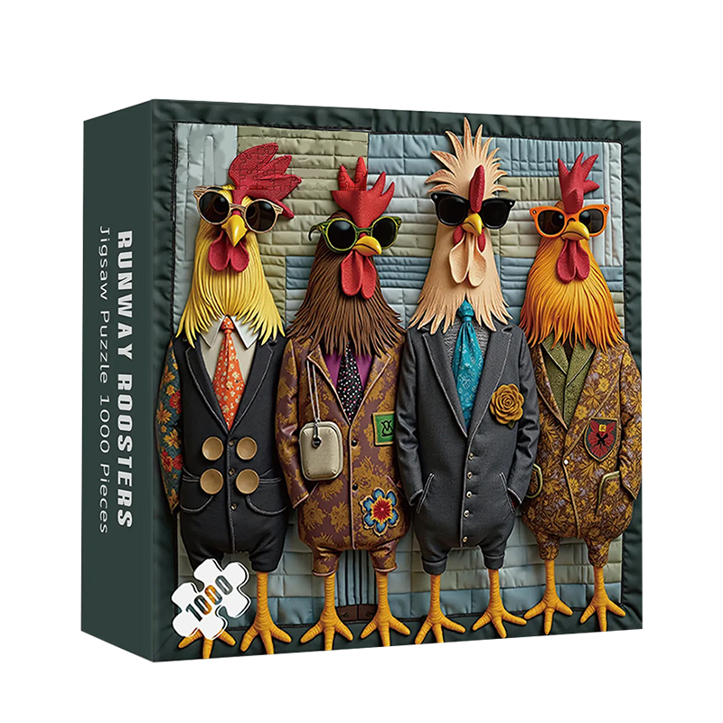 Glosrity™ Runway Roosters