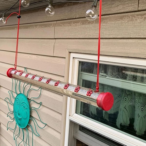 Flower Bar Hummingbird Feeder