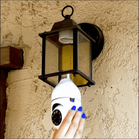 Glosrity Keilini Lightbulb Security Camera