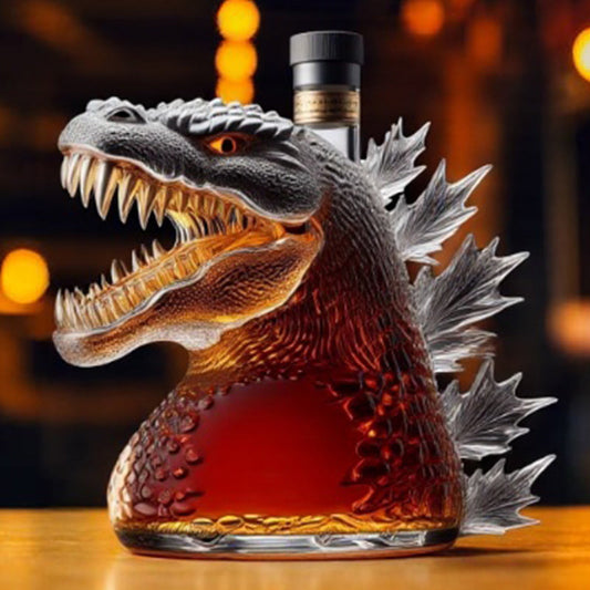 Glosrity Godzilla Whiskey Bottle