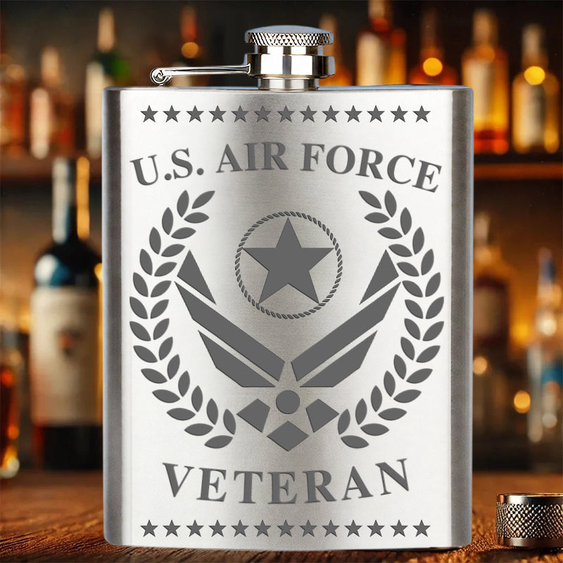🔥49% OFF🎖️Stainless Steel Military Veteran Flasks