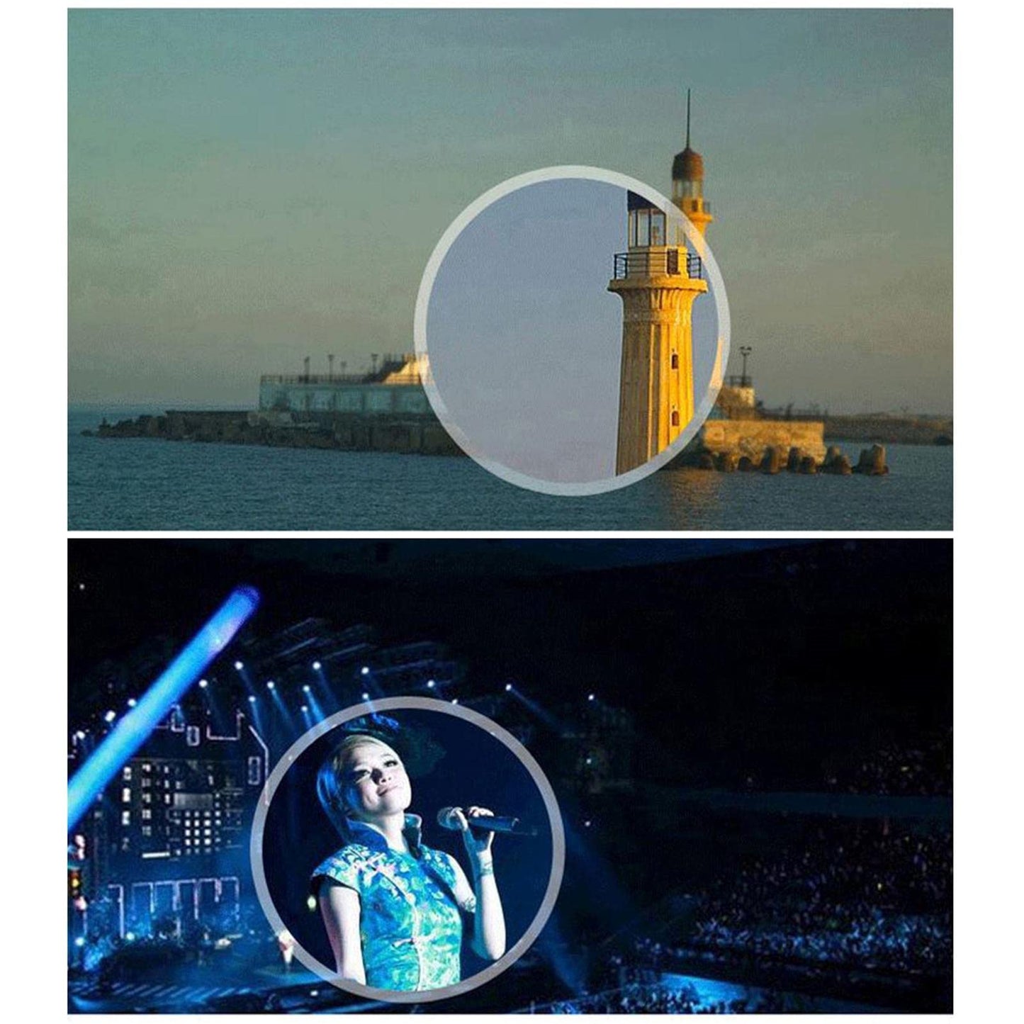 Glosrity Vendor Mini Monocular Scope High-definition Low-light Night Vision