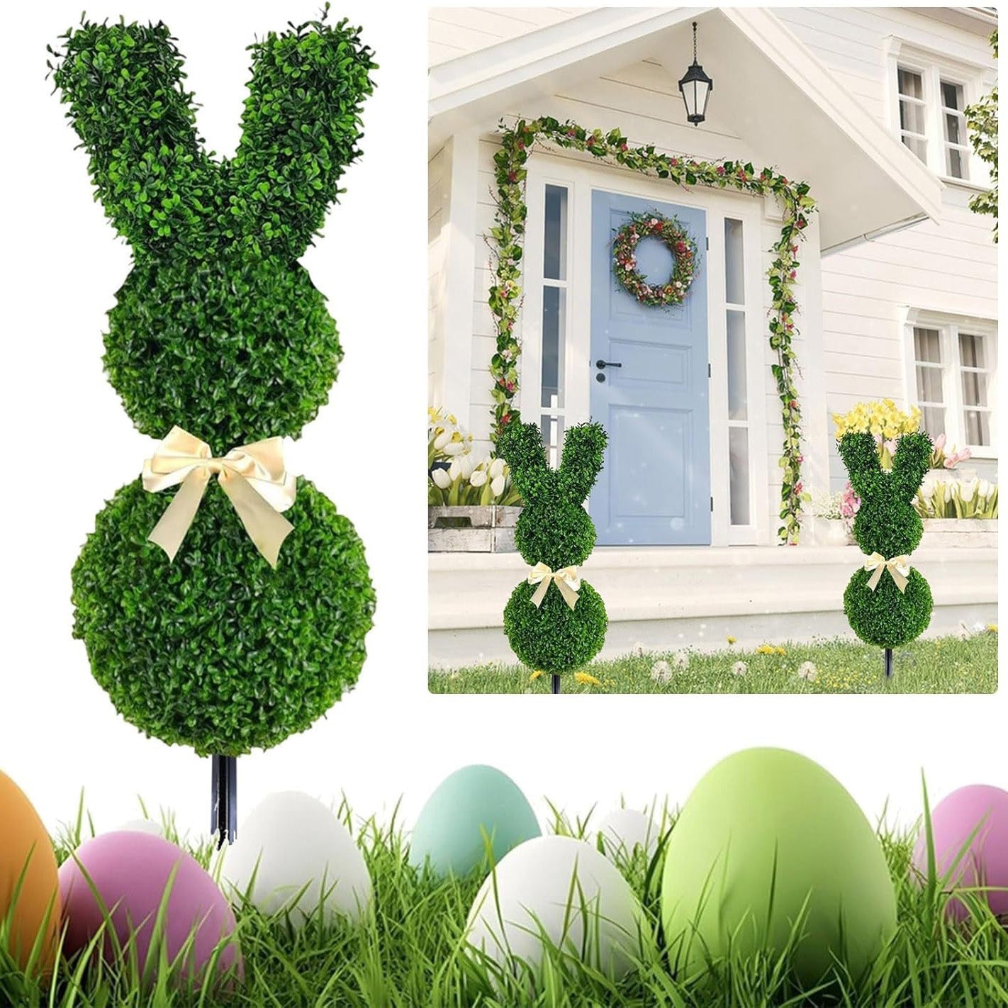 🔥Easter Hot Sale 49% OFF🌳🐇Artisan-Crafted Bunny Topiary Trees💥