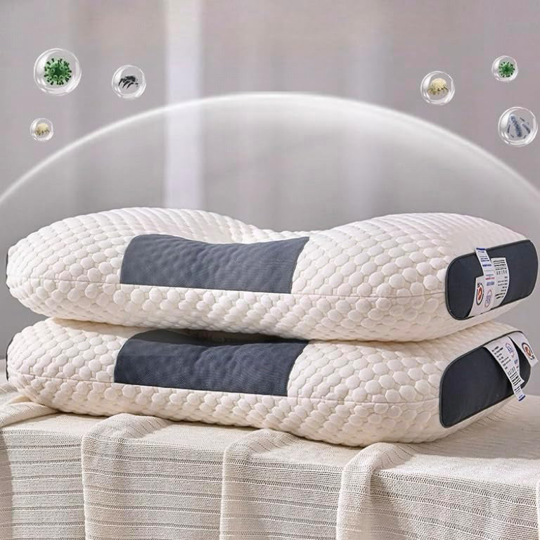 Glosrity 💥 Big Sale 50% OFF💥 Dotmalls™ Antibacterial Neck Support Sleep-Aid Massage Pillow